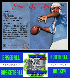 1995 SkyBox Premium #PT4 Steve McNair Prime Time Rookies EX/NM