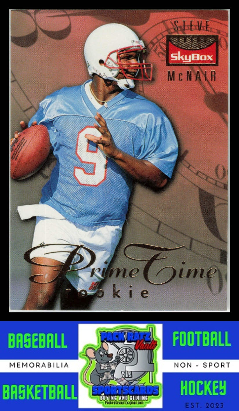 1995 SkyBox Premium #PT4 Steve McNair Prime Time Rookies EX/NM