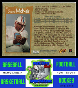 1996 Topps Chrome #90 Steve McNair EX/NM