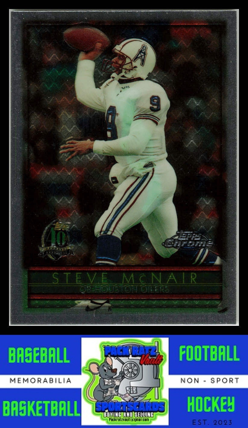 1996 Topps Chrome #90 Steve McNair EX/NM