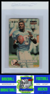 1996 Pro Line II Intense #25 Steve McNair Phone Cards $3 EX/NM