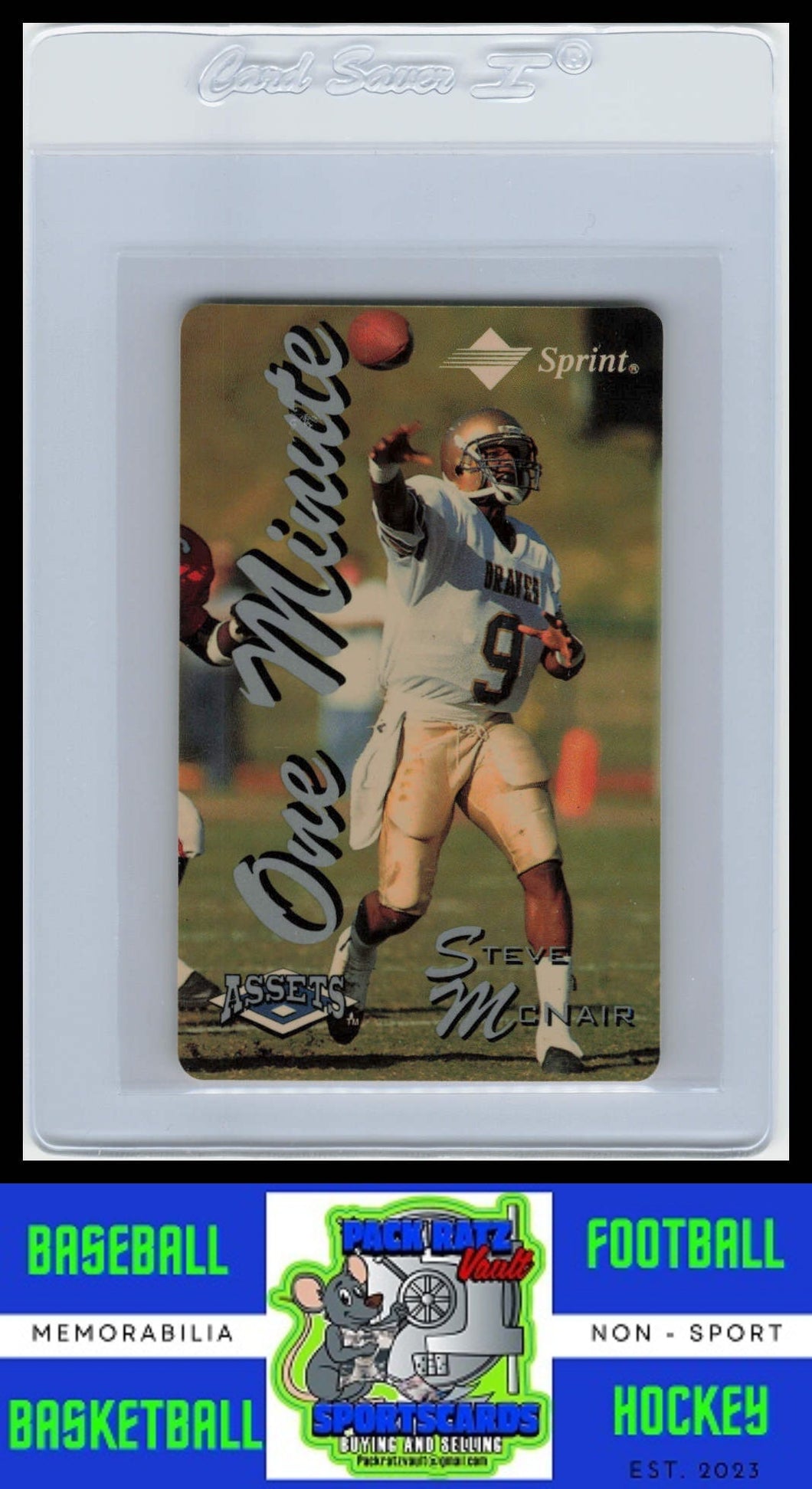 1996 Sprint Assets #NNO Steve McNair EX/NM