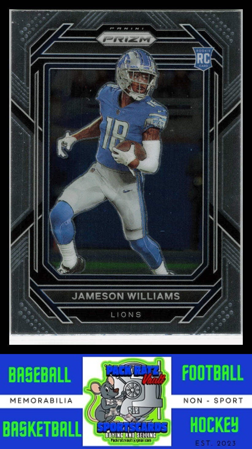 2022 Jameson Williams Panini Prizm #311     