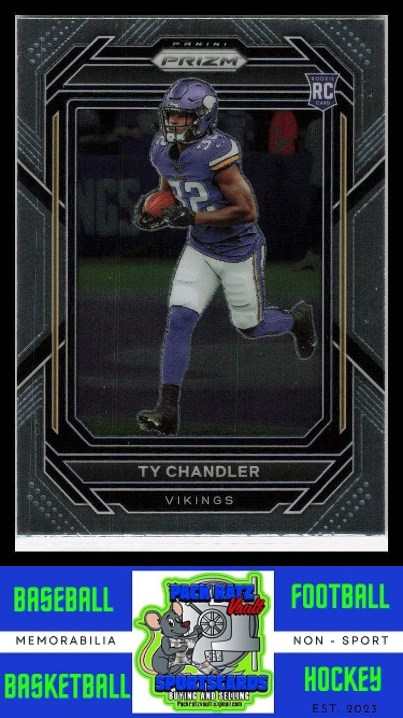 2022 Ty Chandler (RC) Panini Prizm #348     