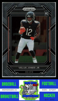 2022 Velus Jones Jr. (RC) Panini Prizm #332     