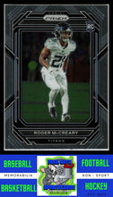 Load image into Gallery viewer, 2022 Roger McCreary (RC) Panini Prizm #382 Rookie    