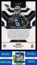 Load image into Gallery viewer, 2022 Treylon Burks (RC) Panini Prizm #E-8   Emergent  