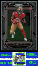 Load image into Gallery viewer, 2022 Tyrion Davis-Price (RC) Panini Prizm #320     