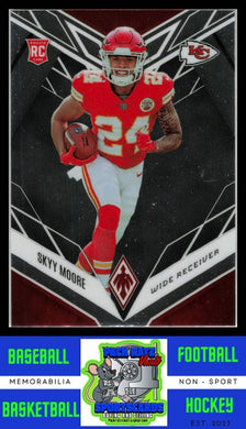 2022  Skyy Moore (RC) Panini Phoenix #124     