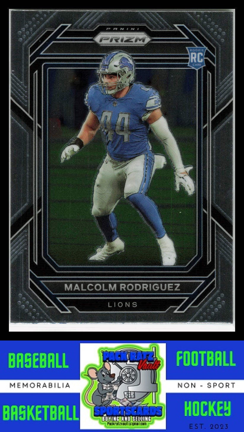 2022 Malcolm Rodriguez (RC) Panini Prizm #350     