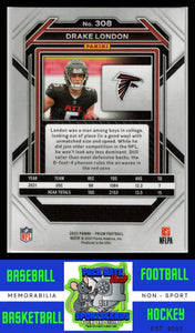 2022 Drake London (RC) Panini Prizm #308     