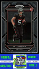 Load image into Gallery viewer, 2022 Drake London (RC) Panini Prizm #308     