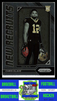 2022 Chris Olave (RC) Panini Prizm New Recruits #NR-6     