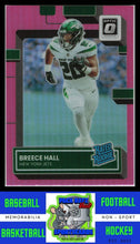 Load image into Gallery viewer, 2022 Breece Hall (RC) Panini Optic Pink Prizm #214   RR  