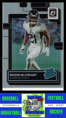 2022 Roger McCreary (RC) Panini Optic #259   RR  