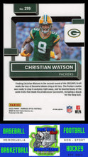 Load image into Gallery viewer, 2022 Christian Watson (RC) Panini Optic Prizm #219   RR  