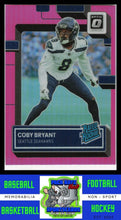 Load image into Gallery viewer, 2022 Coby Bryant (RC) Panini Optic Pink #292   RR  