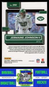 2022  Jermaine Johnson II (RC) Panini Optic Pink #250   RR  