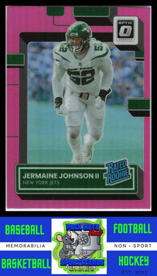 2022  Jermaine Johnson II (RC) Panini Optic Pink #250   RR  