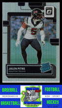 Load image into Gallery viewer, 2022 Jalen Pitre (RC) Panini Optic Silver #260   RR  