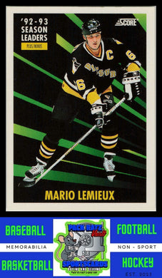 1993 Score #480 Mario Lemieux EX/NM