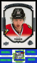 Load image into Gallery viewer, 2016 Upper Deck UD Portriats #P-110 Artemi Panarin Silver Foil Board NM/M