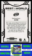 Load image into Gallery viewer, 2021 O-PEE-CHEE Platinum #BW-7 Sebastian Aho NM/M