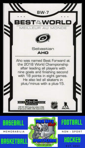 2021 O-PEE-CHEE Platinum #BW-7 Sebastian Aho NM/M