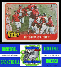 Load image into Gallery viewer, 1965 Topps #139 The Cards Celebrate WS EX