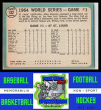 Load image into Gallery viewer, 1965 Topps #132 World Series Game 1 - Cards Take Opener WS EX