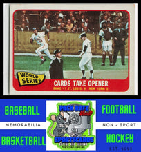 Load image into Gallery viewer, 1965 Topps #132 World Series Game 1 - Cards Take Opener WS EX