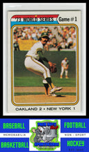 Load image into Gallery viewer, 1974 Topps #472 World Series Game 1 EX