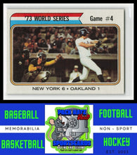 Load image into Gallery viewer, 1974 Topps #475 World Series Game 4 WS EX