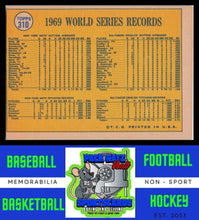 Load image into Gallery viewer, 1970 Topps #310 1969 World Series Summary - Mets Whoop It Up! WS EX
