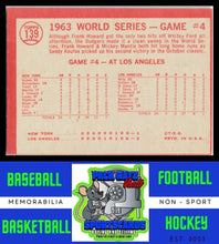 Load image into Gallery viewer, 1964 Topps #139 World Series Game 4 WS EX