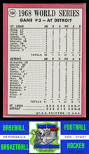 Load image into Gallery viewer, 1969 Topps #164 World Series Game 3 - McCarver&#39;s Homer Puts St. Louis Ahead WS PSA