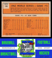 Load image into Gallery viewer, 1963 Topps #146 World Series Game 5 WS EX