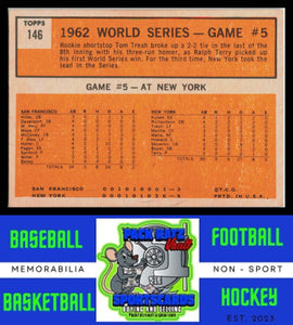 1963 Topps #146 World Series Game 5 WS EX