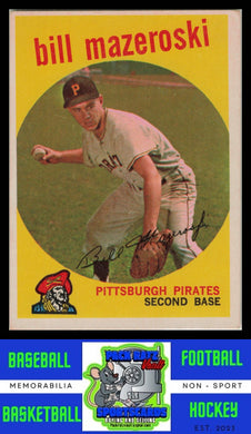 1959 Topps #415 Bill Mazeroski EX