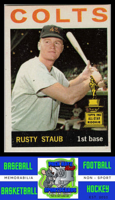 1964 Topps #109 Rusty Staub EX