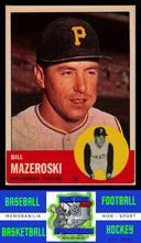 Load image into Gallery viewer, 1963 Topps #323 Bill Mazeroski EX