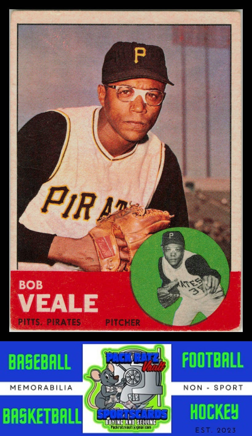 1963 Topps #87 Bob Veale EX