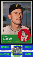 Load image into Gallery viewer, 1963 Topps #184 Vern Law EX