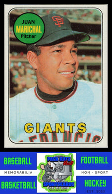 1969 Topps #370 Juan Marichal EX