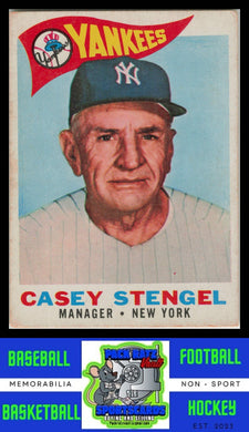 1960 Topps #227 Casey Stengel EX