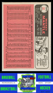 1966 Topps #50 Mickey Mantle Mickey Mantle VG+