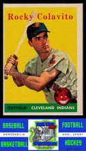 Load image into Gallery viewer, 1958 Topps #368 Rocky Colavito EX