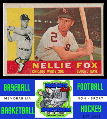 1960 Topps #100 Nellie Fox EX