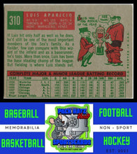 Load image into Gallery viewer, 1959 Topps #310 Luis Aparicio EX