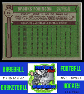 1976 Topps #95 Brooks Robinson EX+